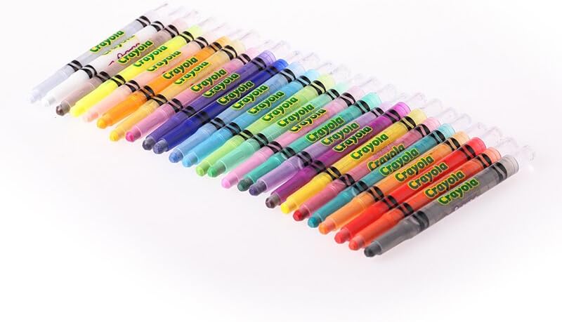 Crayola Twistables Crayons Coloring Set, Twist Up Crayons for Kids, 10 Count