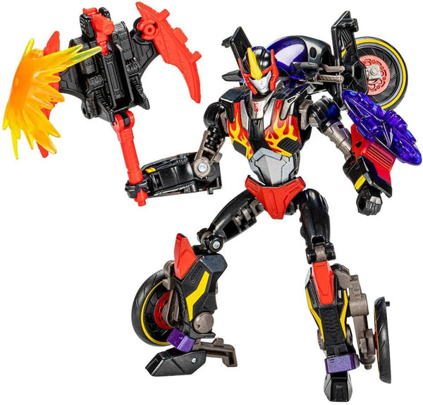 Transformers Generations Shattered Glass Collection: Decepticon Flamewar with Fireglide Exclusive