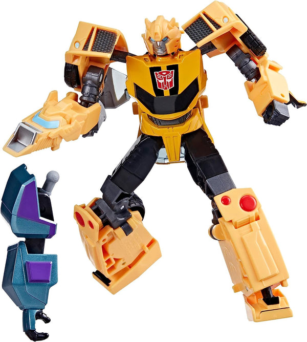 Transformers Toys EarthSpark Deluxe Class Bumblebee Action Figure, 5-Inch, Robot Toys for Kids Ages 6 and Up