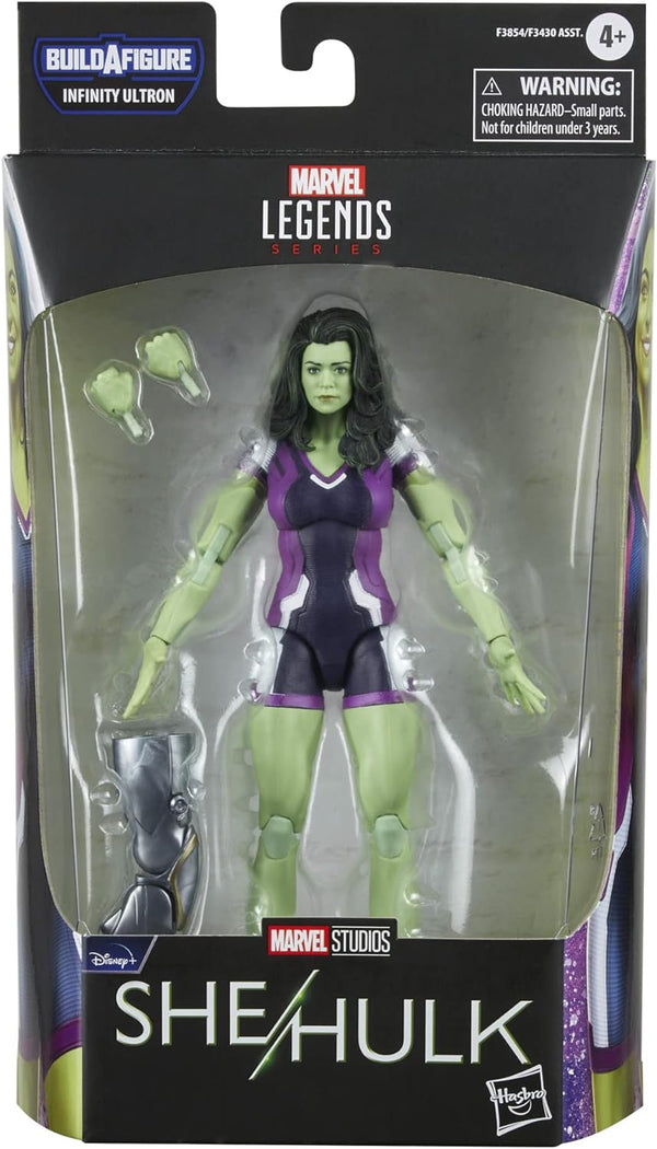 Marvel Legends Series Disney Plus She-Hulk MCU Series Action Figure 6-inch Collectible Toy, Includes 2 Accessories and 1 Build-A-Figure Part