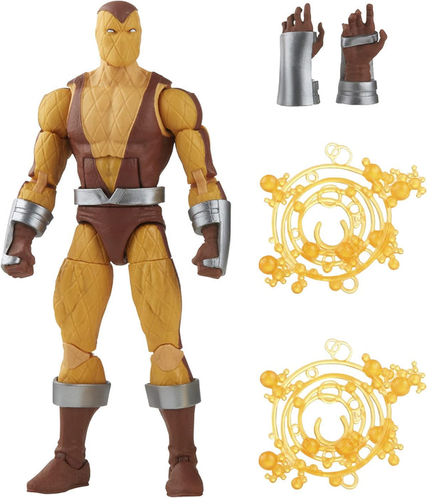 Spider-Man Marvel Legends Series 6-inch Marvel’s Shocker Action Figure Toy, Includes 4 Accessories: 2 Alternate Hands, 2 Blast FX