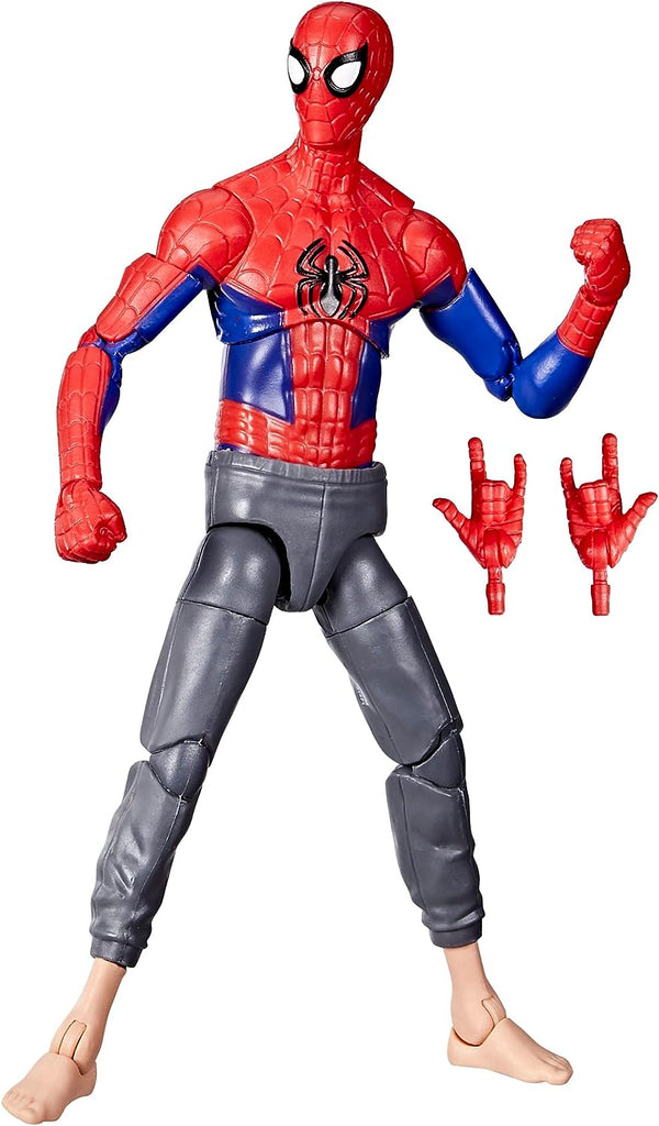 Marvel Hasbro Spider-Man Legends Series Across The Spider-Verse Peter B Parker 6-inch Action Figure Toy,2 Accessories