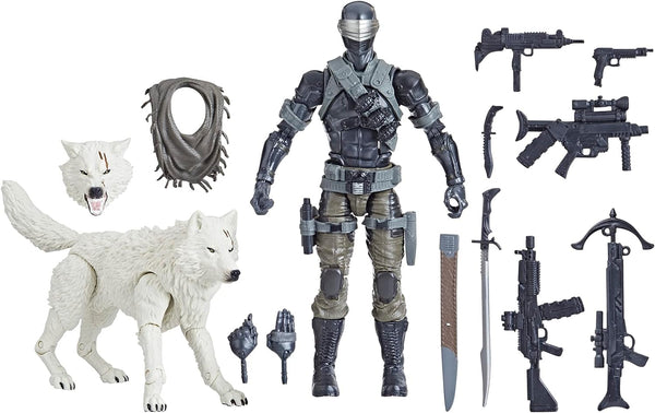 G. I. Joe Wolf Classified Series Snake Eyes & Timber Action Figures 52 Collectible Premium Toys